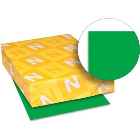 WAUSAU PAPERS Colored Paper - Neenah - Gamma Green - 8-1/2" x 11" - 24 lb. - 500 Sheets 22541